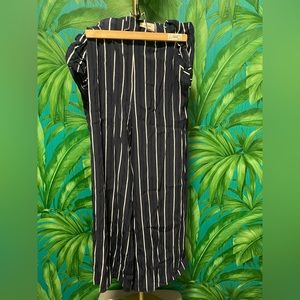 Aritzia - wide leg cropped pants.